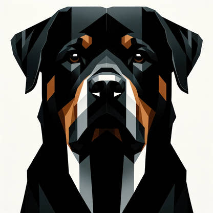 Rottweiler's Realm Cotton Cushion
