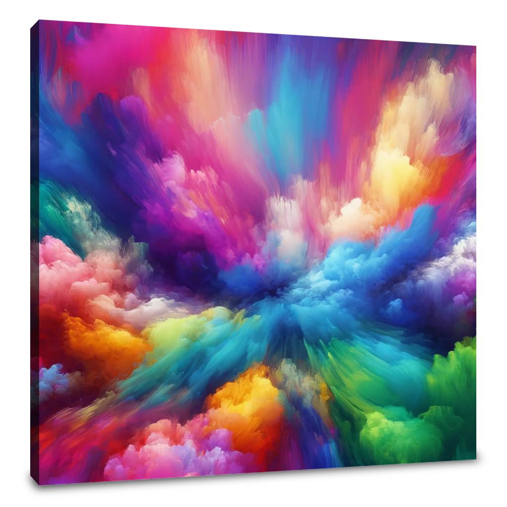 Serene Vibrance Canvas - Main Image
