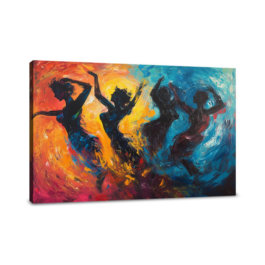 Dynamic Dancers Canvas - Main Image