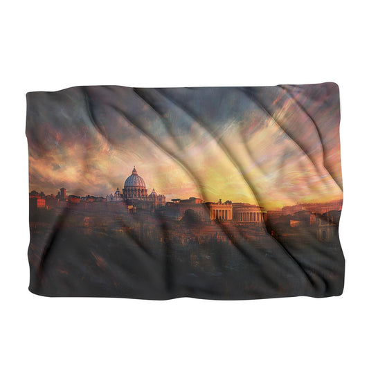 Vatican Sunrise Blanket - Main Image