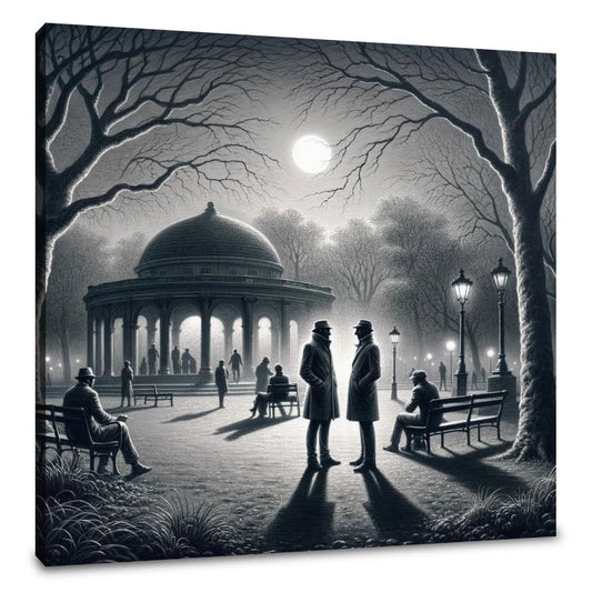 Moonlit Conspiracies Canvas - Main Image