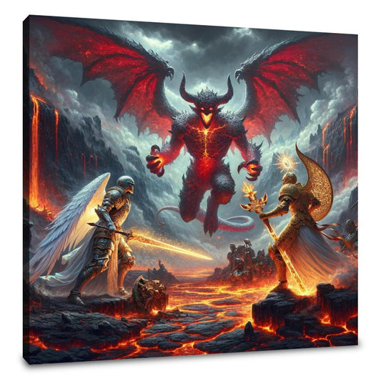 Crater Clash Canvas - Main Image