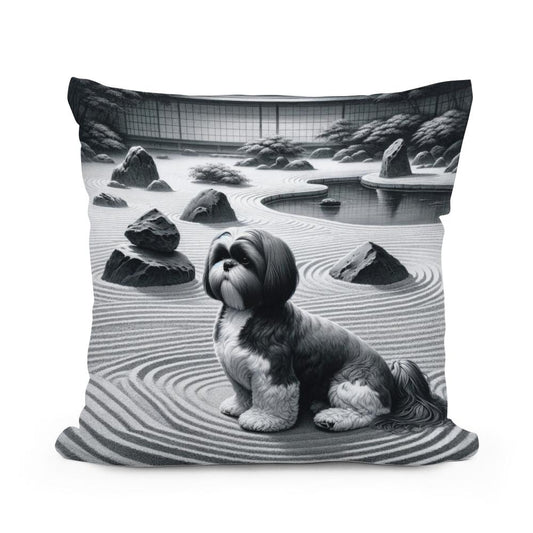 Zen Harmony Cotton Cushion - Main Image
