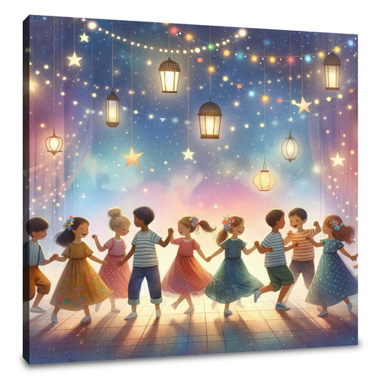 Starry Dance Party Canvas - Main Image
