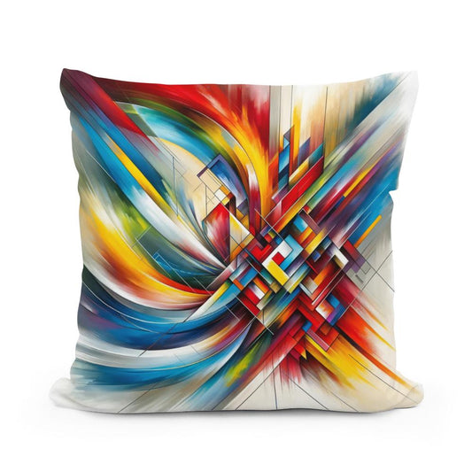 Color Burst Cotton Cushion - Main Image