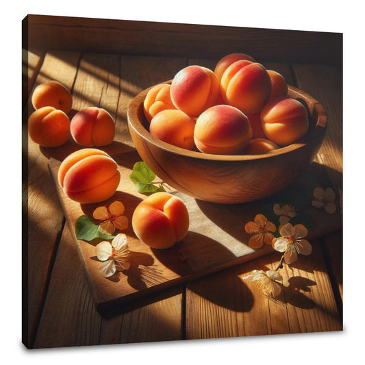Sunlit Apricots Canvas - Main Image