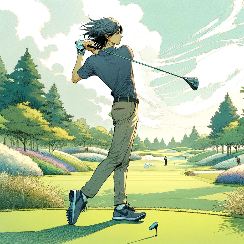 Serene Swing Canvas