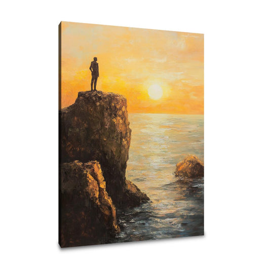 Castaway’s Reflection Canvas - Main Image