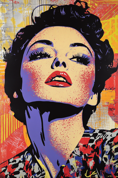 Silver Screen Legend Canvas