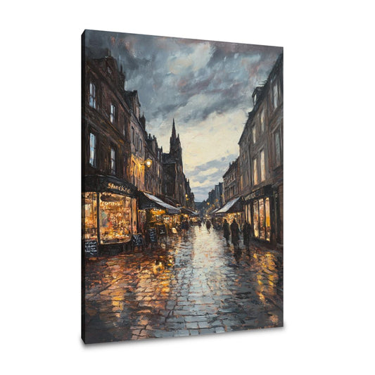 Twilight Melancholy Market Canvas - Main Image