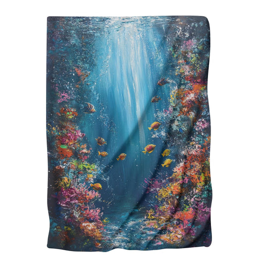 Vibrant Reefs Blanket - Main Image