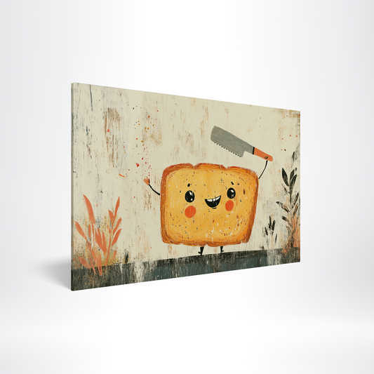 Smiling Bread Acrylic Print Hero Image