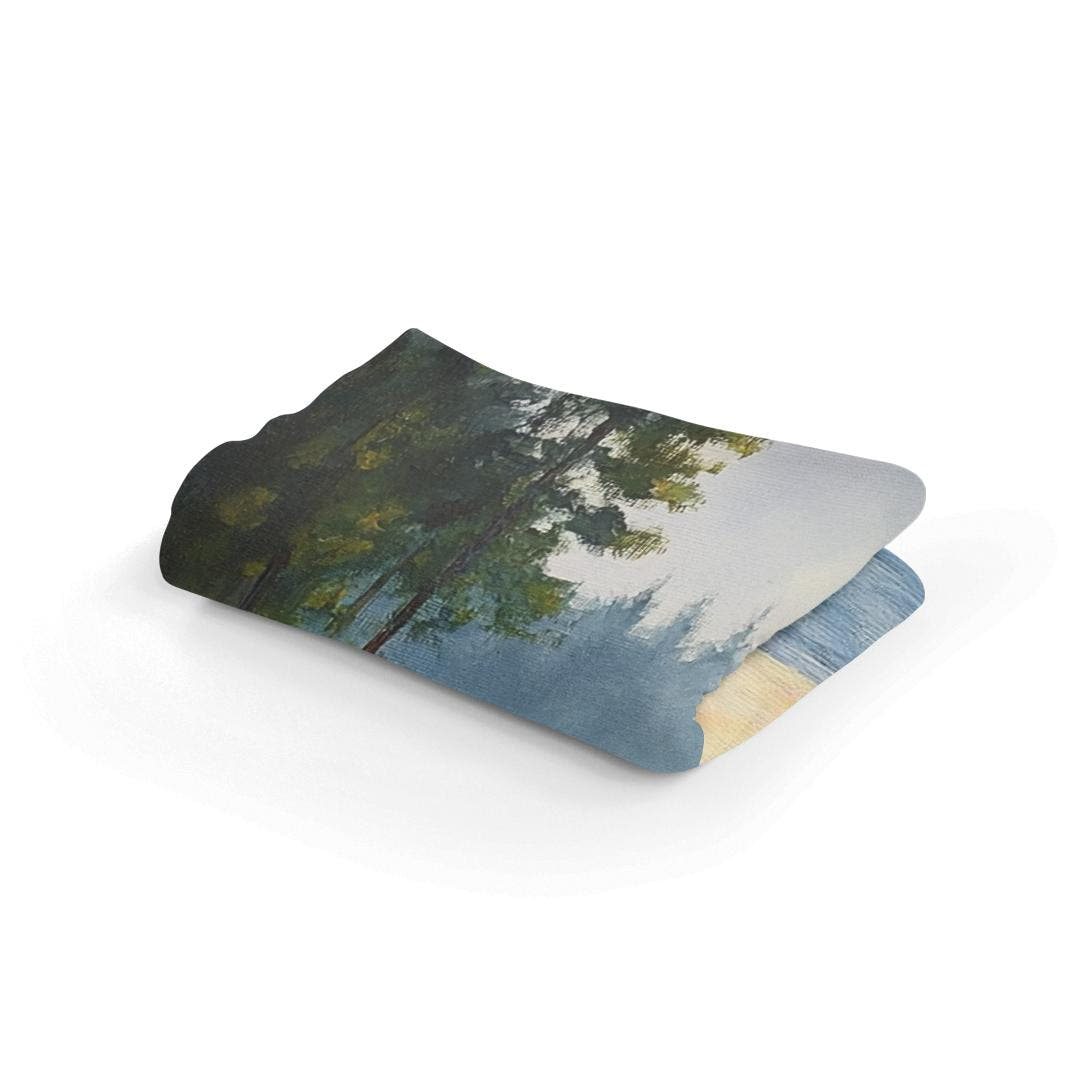 Misty Morning Reflections Blanket - Secondary Image 2