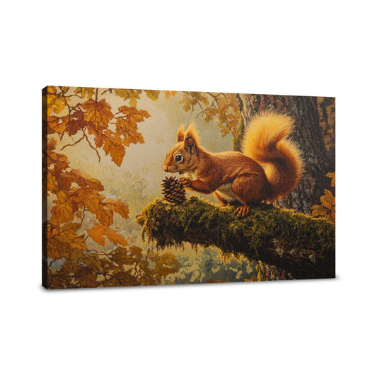 Red Squirrel Sanctuary Canvas - Main Image