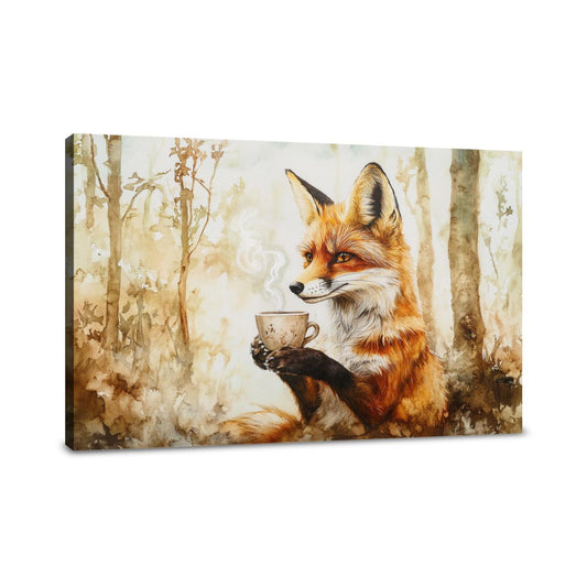 Fox's Morning Brew Canvas - Main Image