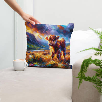Highland Emotion Cotton Pillow - Secondary Image 5