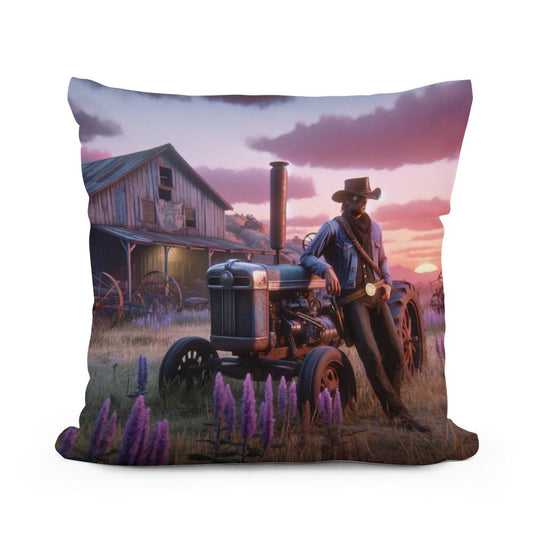 Serenity Echoes Cotton Cushion - Main Image