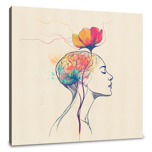 Blooming Mind Canvas - Main Image
