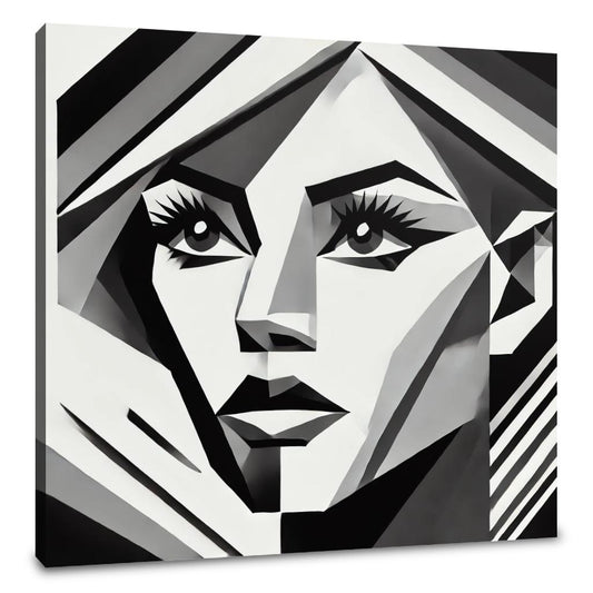 Geometric Elegance Canvas - Main Image