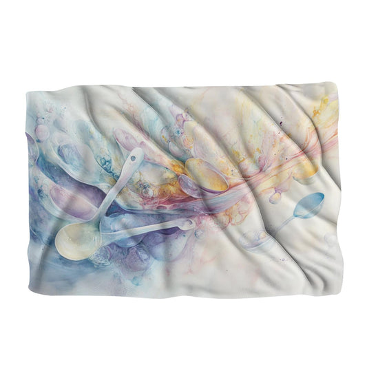 Surreal Utensil Dream Blanket - Main Image