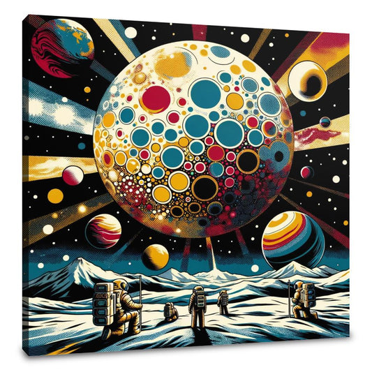 Cosmic Pop Exploration Canvas - Main Image