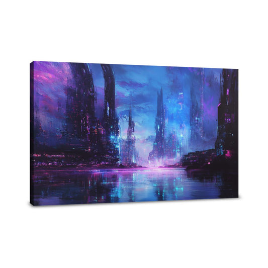 Dreamscape Metropolis Canvas - Main Image