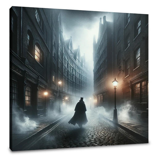 Mr. Hyde's London Nocturne Canvas - Main Image