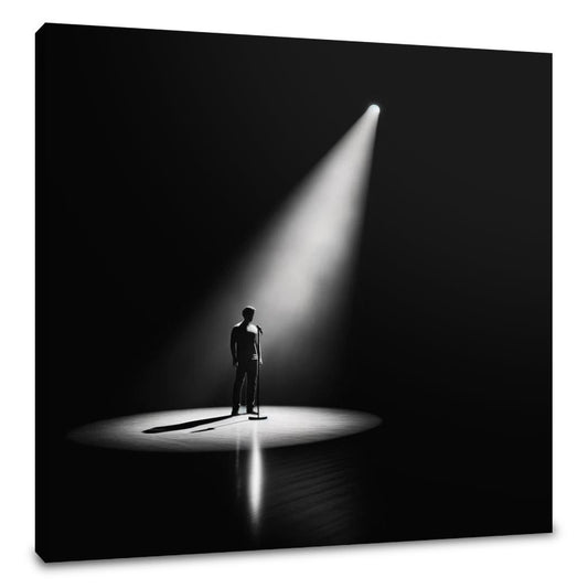 Soliloquy Shadows Canvas - Main Image