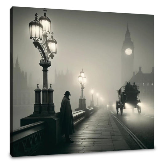 Misty Dawn on Westminster Canvas - Main Image