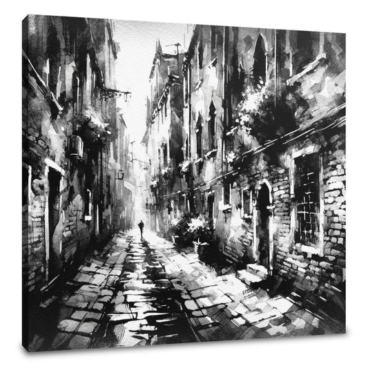 Shadowed Alley Canvas - Main Image