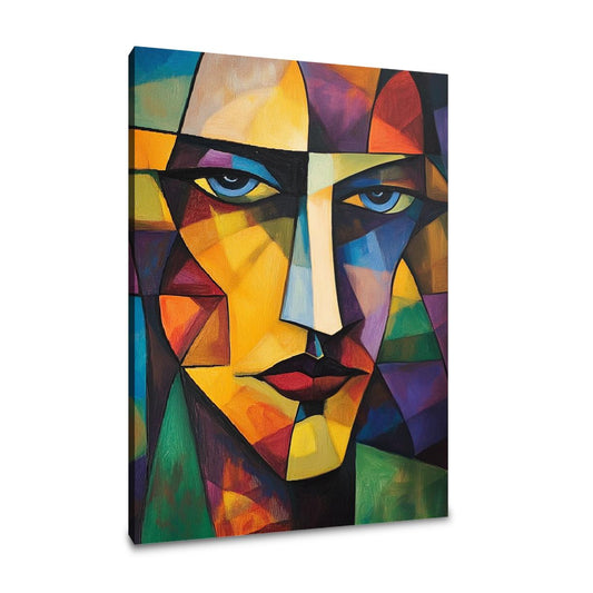 Cubist Rhythm Canvas - Main Image