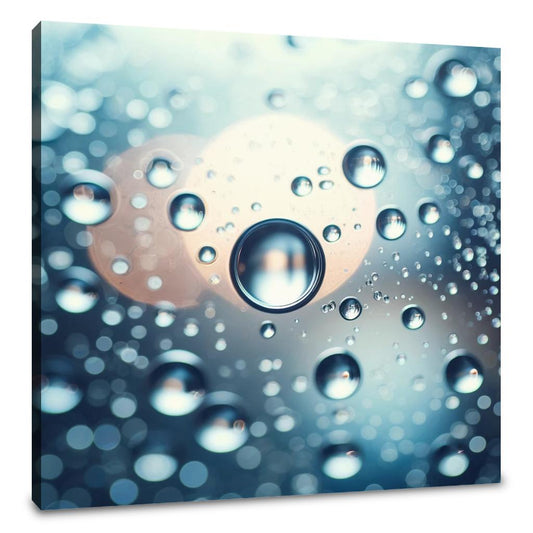 Tranquil Droplets Canvas - Main Image