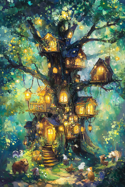 The Magical Tree Blanket