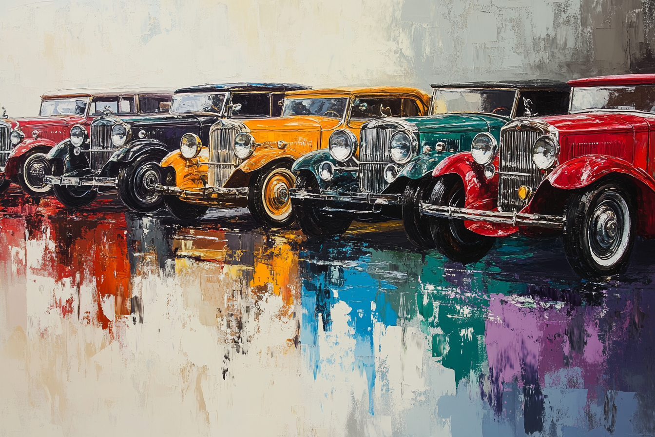 Timeless Automobile Blanket