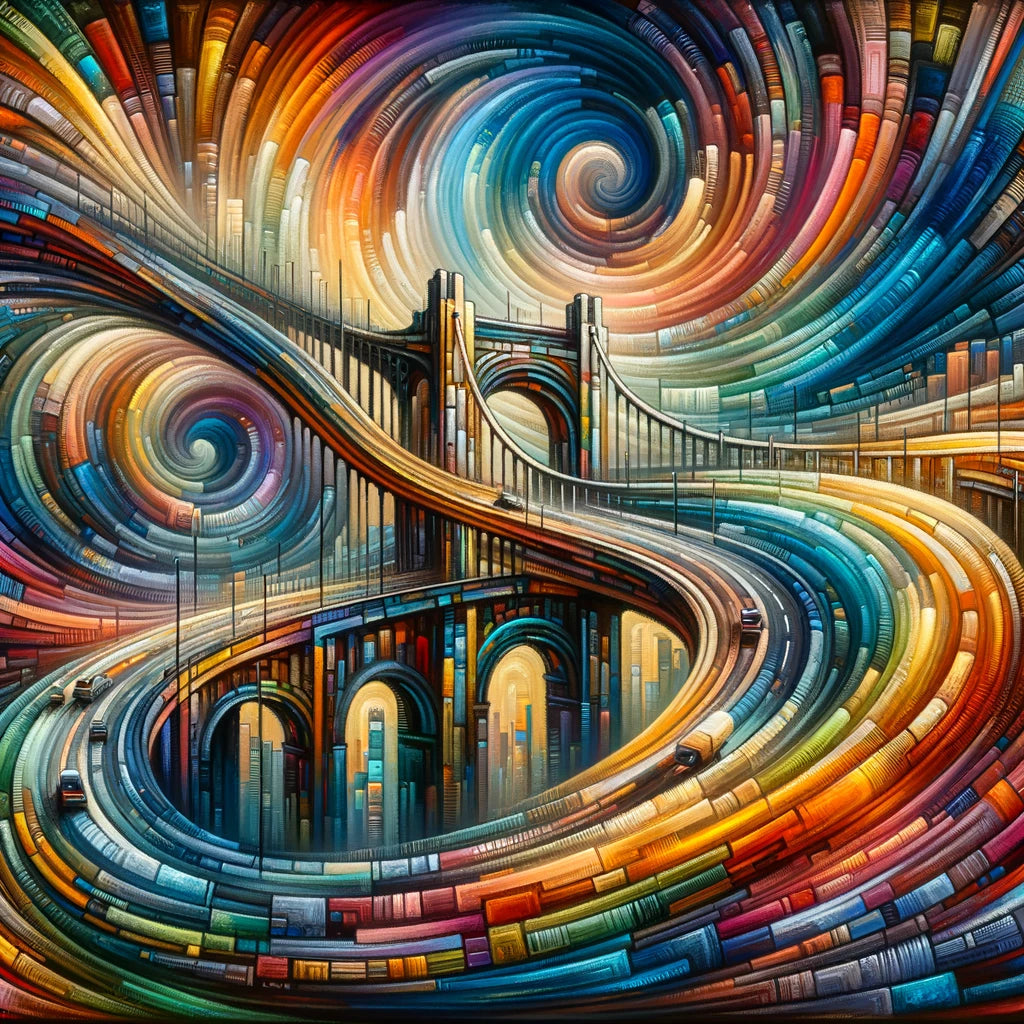 Timeless Bridge Spectrum Canvas