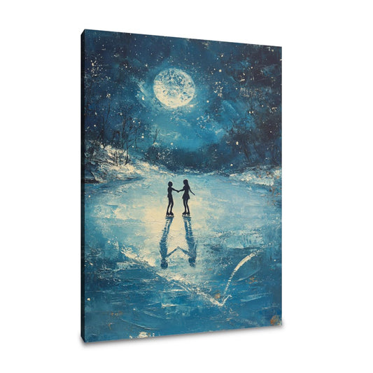 Midnight Skaters Canvas - Main Image