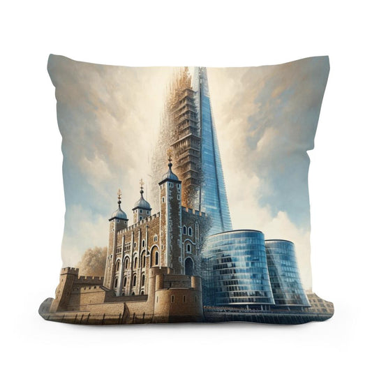 Timeless London Merge Cotton Pillow - Main Image