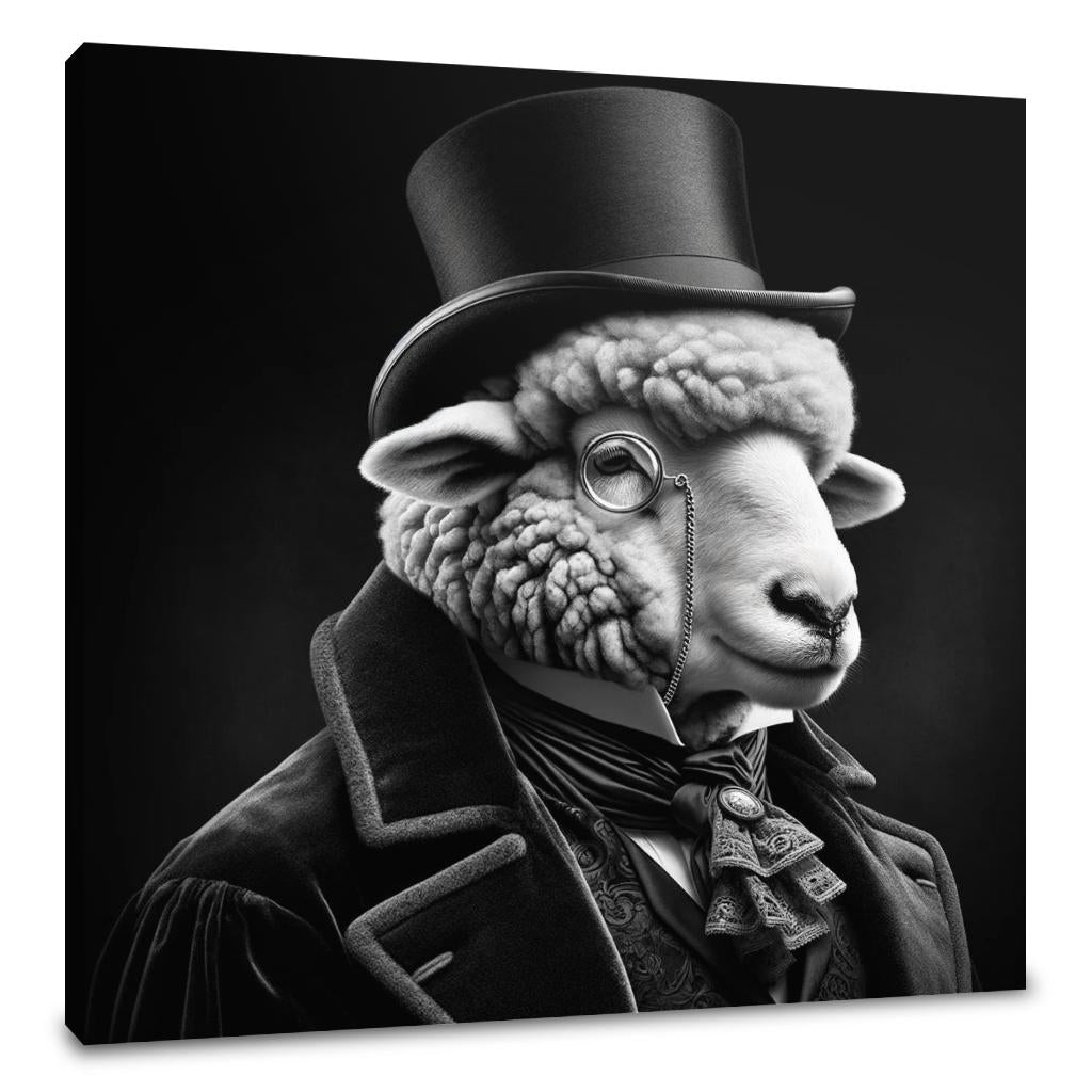 Aristocratic Ewe Canvas - Main Image