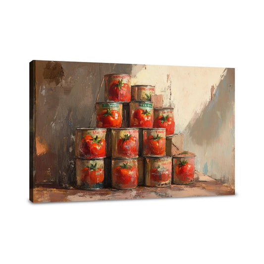 Tomato Pyramid Canvas - Main Image