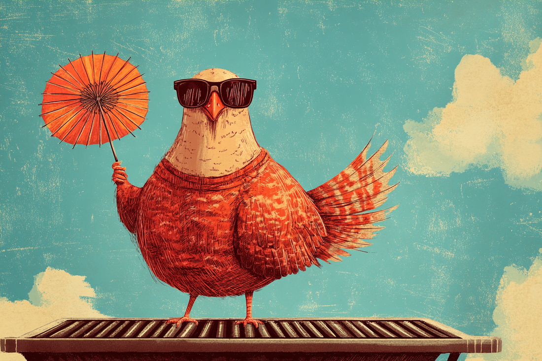 Turkey on the Grill Blanket