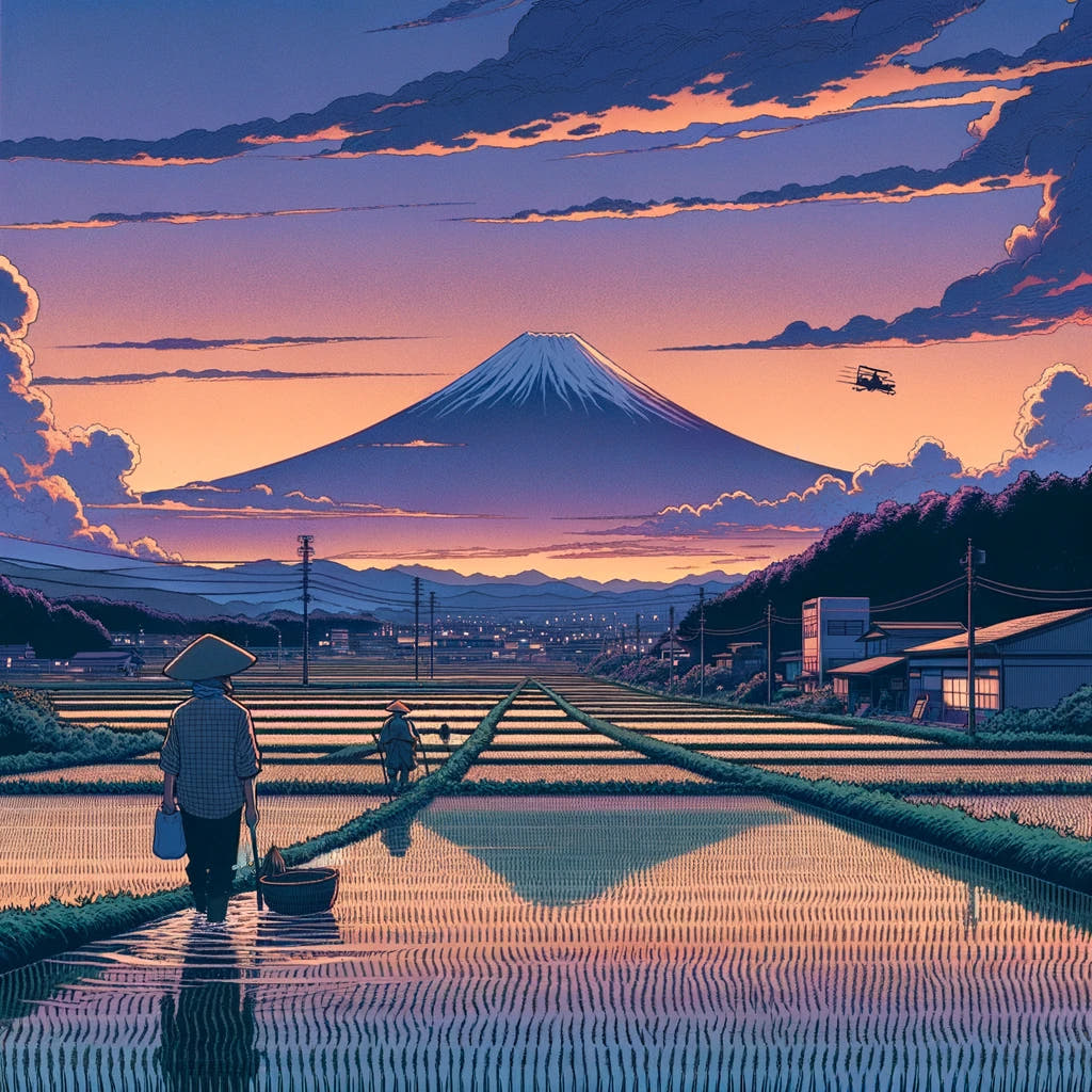 Twilight Harvest Canvas