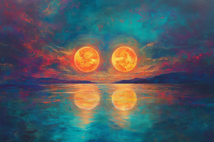 Twin Suns Enigma Blanket