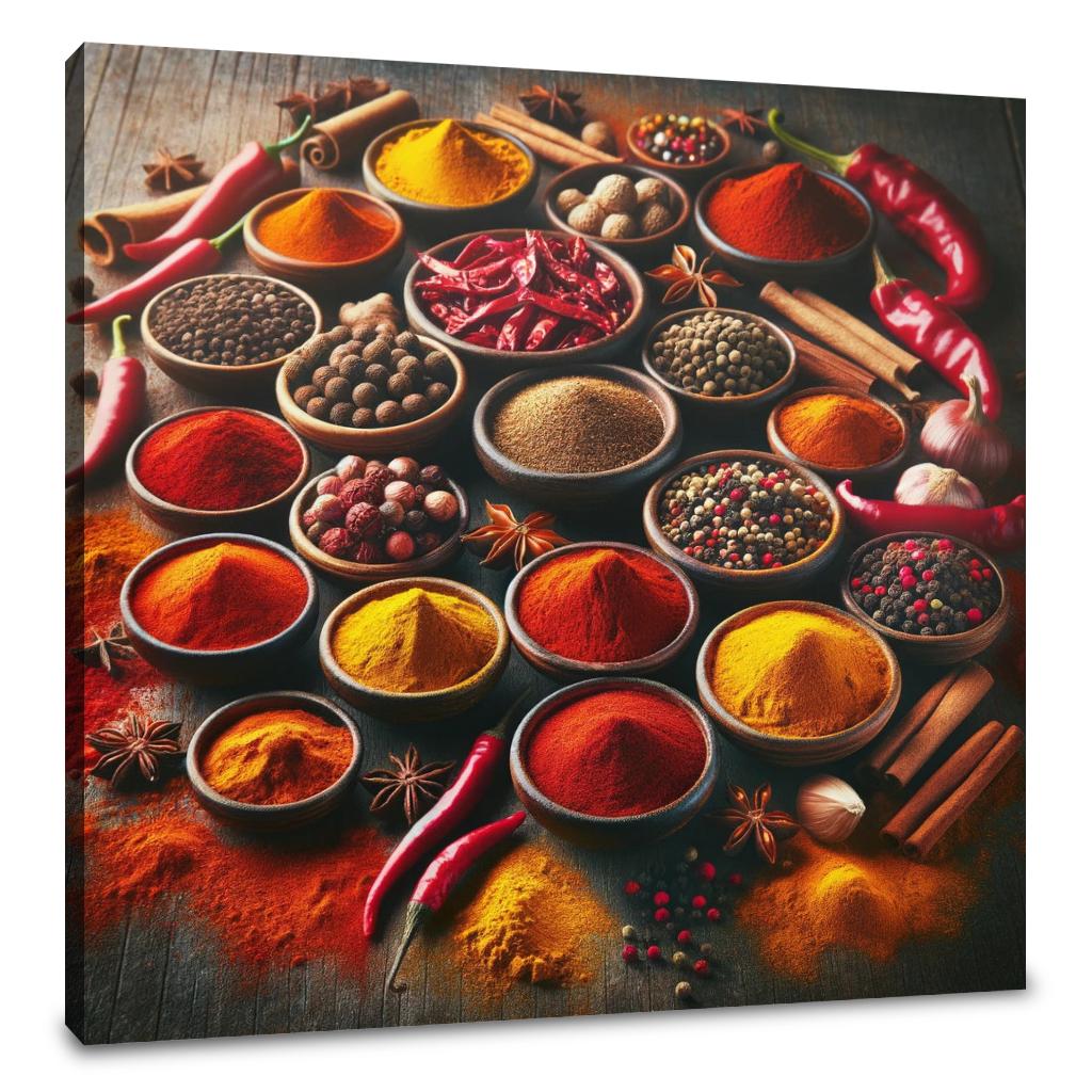 Spice Bazaar Palette Canvas - Main Image