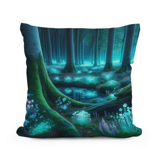 Mystic Glade Cotton Cushion - Main Image