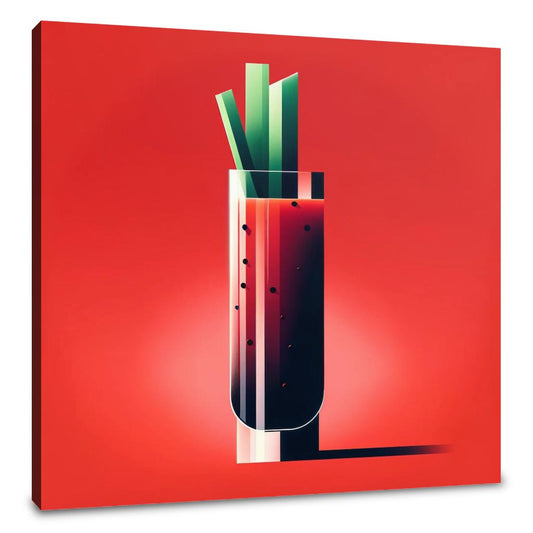 Bloody Mary Minimal Canvas - Main Image