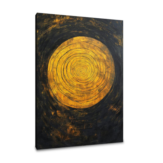 Spiralling Glow Canvas - Main Image