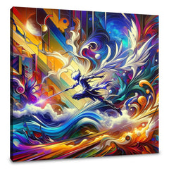 Parallel Odyssey: Abstract Fusion Canvas - Main Image