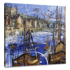 Whitby Port Heritage Canvas - Main Image