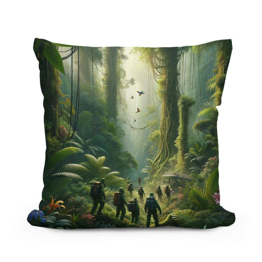 Rainforest Quest Cotton Cushion - Main Image