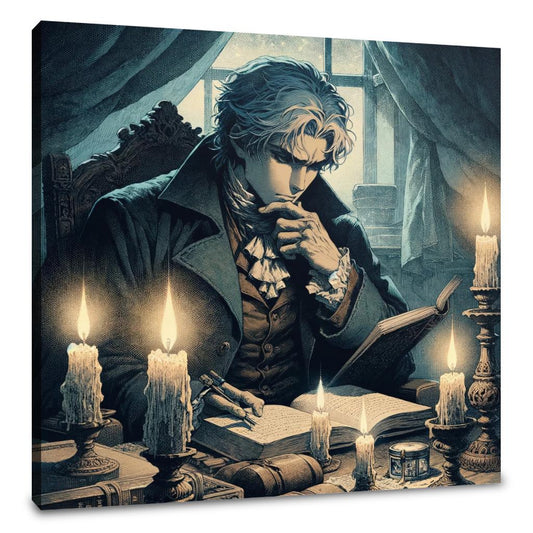 Philosopher's Reflection Canvas - Main Image